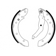 8DB 355 001-241 HELLA PAGID Комплект тормозных колодок