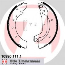 10990.111.1 ZIMMERMANN Комплект тормозных колодок