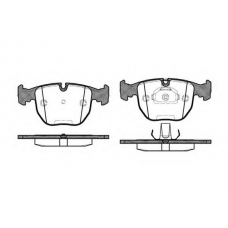 P4963.10 WOKING Комплект тормозных колодок, дисковый тормоз