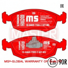 13046071082-SET-MS MASTER-SPORT Комплект тормозных колодок, дисковый тормоз