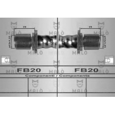 80132 Malo Тормозной шланг