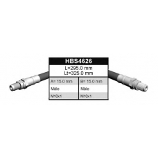 HBS4626 QUINTON HAZELL Тормозной шланг