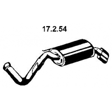 17.2.54 EBERSPACHER Глушитель выхлопных газов конечный