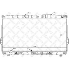 10-25305-SX STELLOX Радиатор, охлаждение двигателя