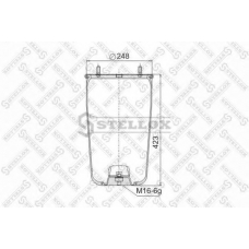 90-09400-SX STELLOX Кожух пневматической рессоры