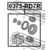 0375-RD7R FEBEST Ремкомплект, тормозной суппорт