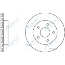 DSK2143 APEC Тормозной диск