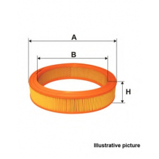 EAF3573.20 OPEN PARTS Воздушный фильтр