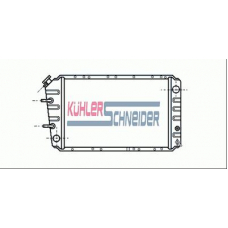 2500401 KUHLER SCHNEIDER Радиатор, охлаждение двигател