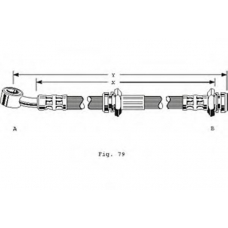 PHD169 TRW Тормозной шланг