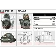 DRS0111 DELCO REMY Стартер