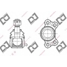 DB1312 DJ PARTS Несущий / направляющий шарнир