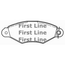 FBP3247 FIRST LINE Комплект тормозных колодок, дисковый тормоз