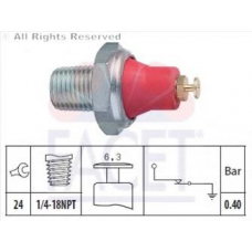 7.0037 FACET Датчик давления масла