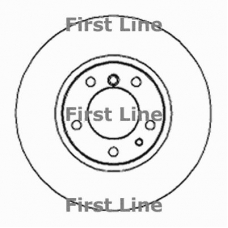 FBD338 FIRST LINE Тормозной диск