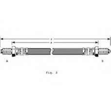 PHC153 TRW Тормозной шланг