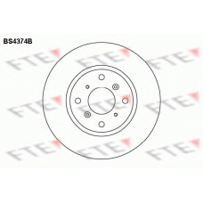 BS4374B FTE Тормозной диск