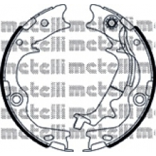 53-0502 METELLI Комплект тормозных колодок, стояночная тормозная с