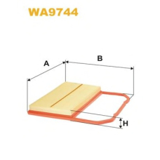 WA9744 WIX Воздушный фильтр