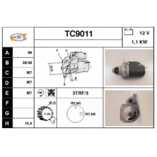 TC9011 SNRA Стартер