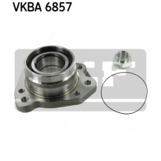 VKBA 6857 SKF Комплект подшипника ступицы колеса