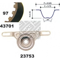 23701 MAPCO Комплект ремня грм