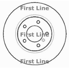 FBD1439 FIRST LINE Тормозной диск