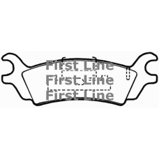 FBP1260 FIRST LINE Комплект тормозных колодок, дисковый тормоз
