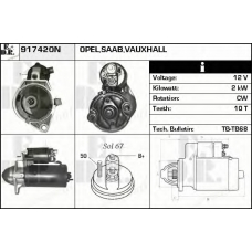 917420N EDR Стартер