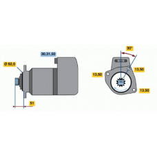 0 001 417 066 BOSCH Стартер