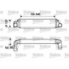 817874 VALEO Интеркулер