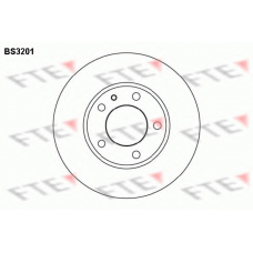 BS3201 FTE Тормозной диск