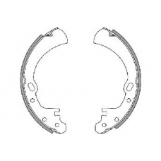 33504 SPIDAN Комплект тормозных колодок