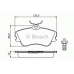 0 986 461 753 BOSCH Комплект тормозных колодок, дисковый тормоз