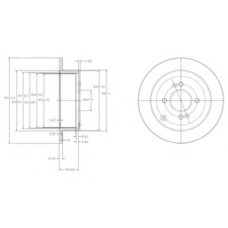 DP1010.11.0277 Dr!ve+ Тормозной диск