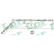 C0374B LPR Трос, стояночная тормозная система