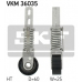 VKM 36035 SKF Натяжной ролик, поликлиновой  ремень