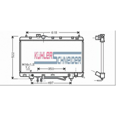 3201361 KUHLER SCHNEIDER Радиатор, охлаждение двигател