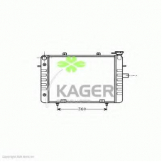 31-3025 KAGER Радиатор, охлаждение двигателя