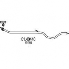 01.40440 MTS Труба выхлопного газа