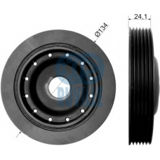 515510 RUVILLE Ременный шкив, коленчатый вал