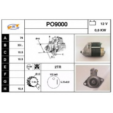 PO9000 SNRA Стартер