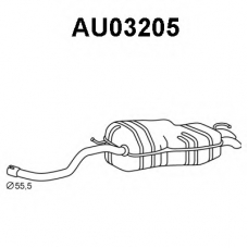 AU03205 VENEPORTE Глушитель выхлопных газов конечный