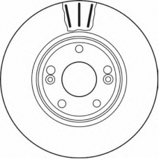 562381BC BENDIX Тормозной диск