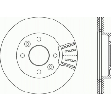 BDR1450.20 OPEN PARTS Тормозной диск