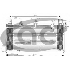 300320 ACR Конденсатор, кондиционер