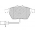 FDB1323 FERODO Комплект тормозных колодок, дисковый тормоз