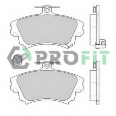 5000-1384 PROFIT Комплект тормозных колодок, дисковый тормоз