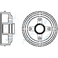 DRM9142 APEC Тормозной барабан