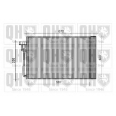 QCN413 QUINTON HAZELL Конденсатор, кондиционер
